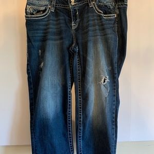 Vigoss chelsea denim capris